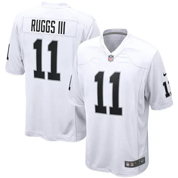 Men Oakland Raiders #11 Henry Ruggs III Nike White Game NFL Jersey->oakland raiders->NFL Jersey